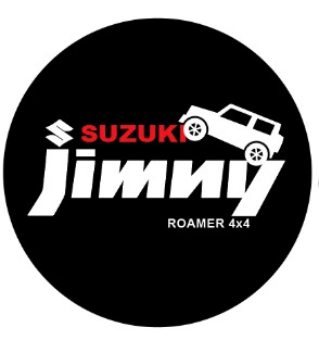 Suzuki Jimny Car Spare Tire Cover Tire Cover Thickened Pvc Leather Protective Cover Waterproof and Sun-Proof (Spare wheel cover) - 14inch-high-quality-si-21