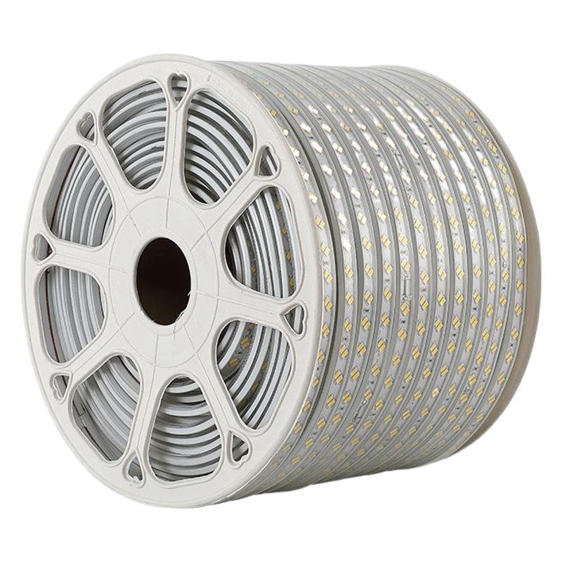 Светодиодная лампа с гибкой световой полосой водонепроницаемый открытый кемпинг красочный двор три цвета высокого давления двухрядный яркий cob