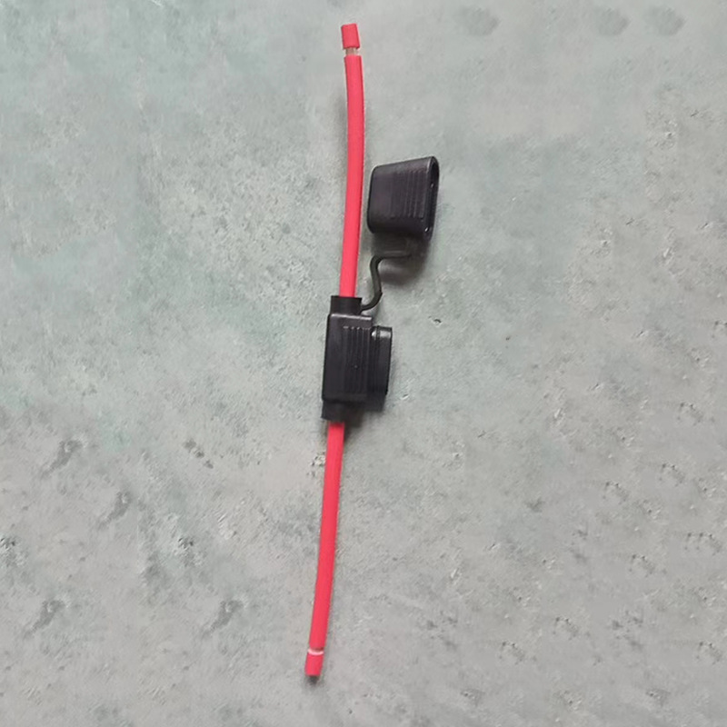 XHX001汽车中插片引线座防水保险丝座中10号线保险丝盒8CM+8CM