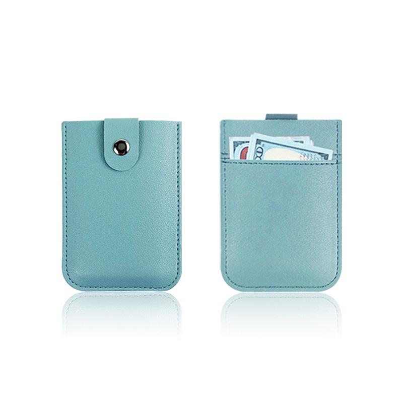 跨境现货批发大容量卡包多卡位男女通用高颜值四合扣层叠抽拉卡包