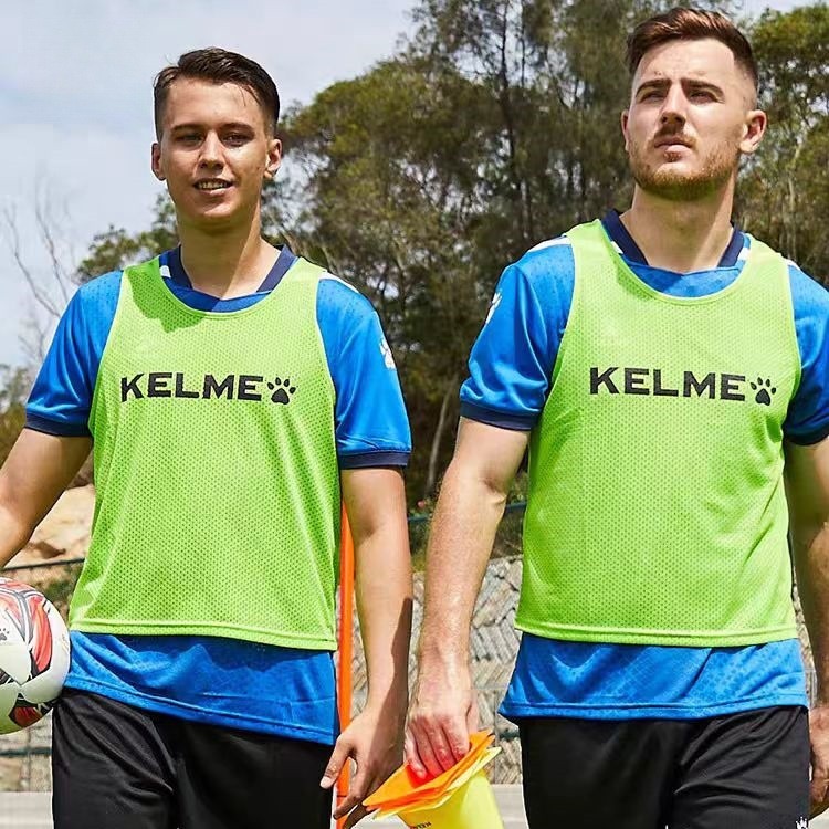 Kelme Carl m Team Uniform Sports Training Vest Kidsren's Basketball Football Competition Team Uniform Vest Vest