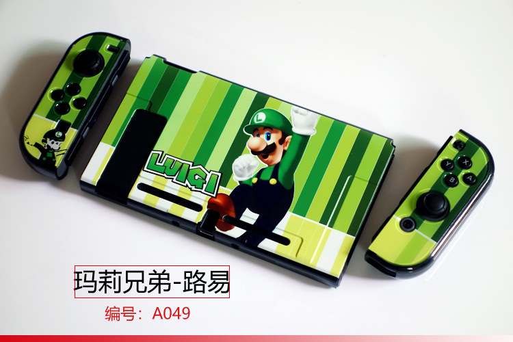 【一件】任天堂switch分体保護ケースゲームテーマカラーケース硬質保護ケース|undefined