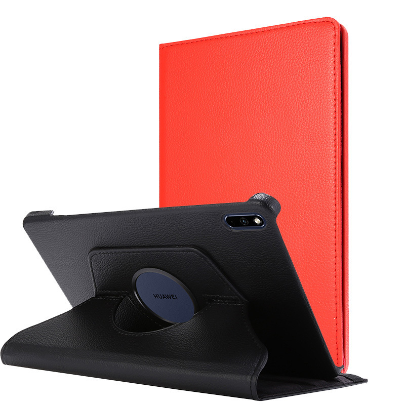 For Huawei BAH3-W59 Tablet Protective Case 10.4 "Computer Case All-inclusive Anti-drop Rotating Leather Case