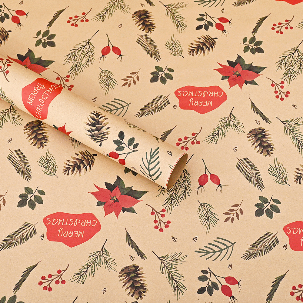 크리스마스 포장지 [25-04 스타일] 74*50cm