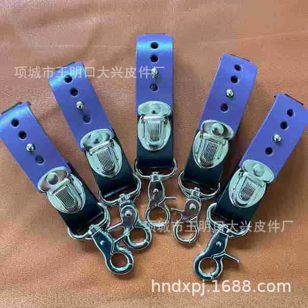 创意皮革钥匙扣pu皮钥匙配件包包汽车钥匙扣礼品悠悠球挂网红皮饰