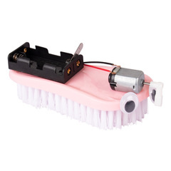 Crazy Brush DIY Science Project for Primary School Students, Children's Science Experiment Toy