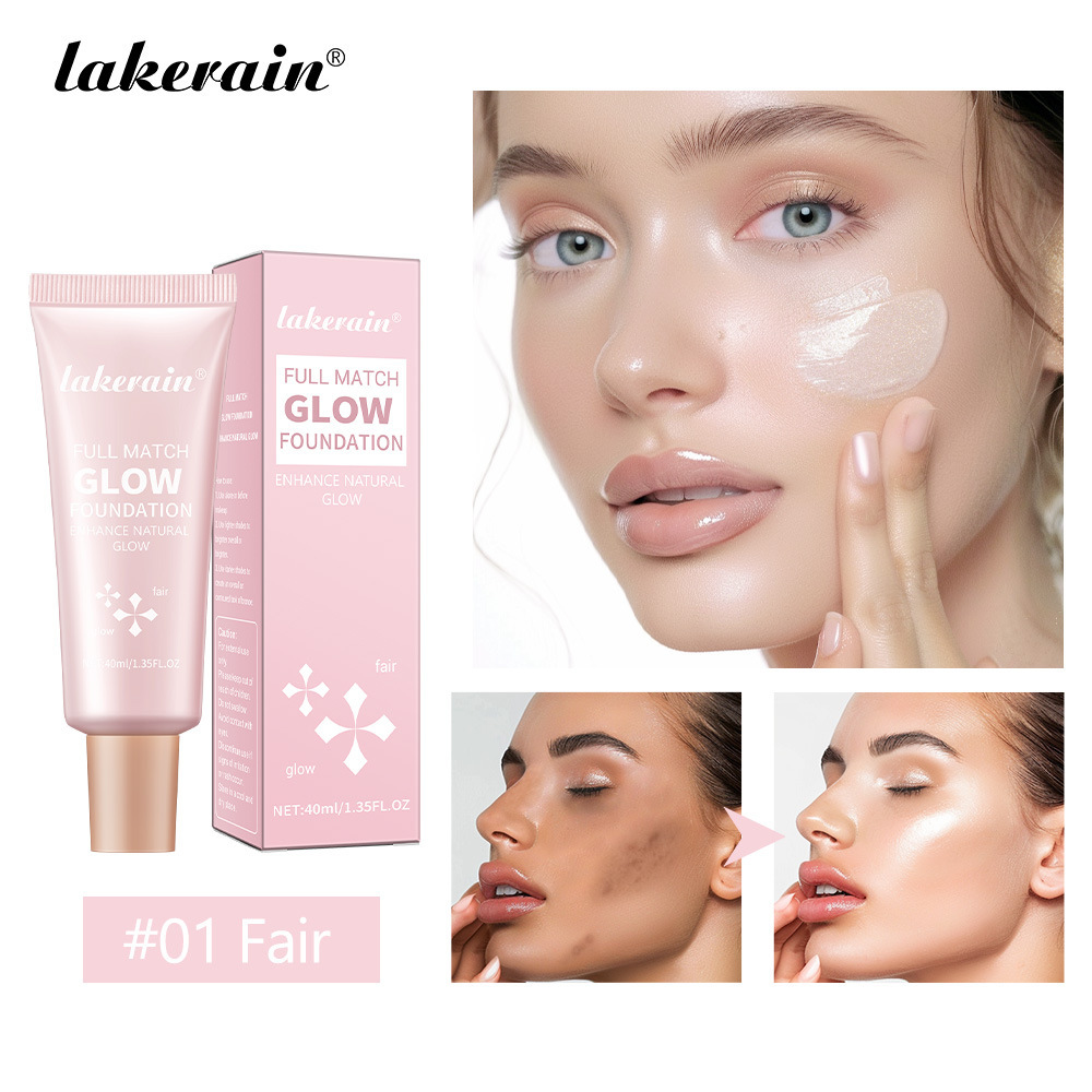 Cross-border Lakerain Luminous Foundation Is Clear Moisturizing, Provides Natural Coverage, Long-lasting, Not Easy To_voghion.com