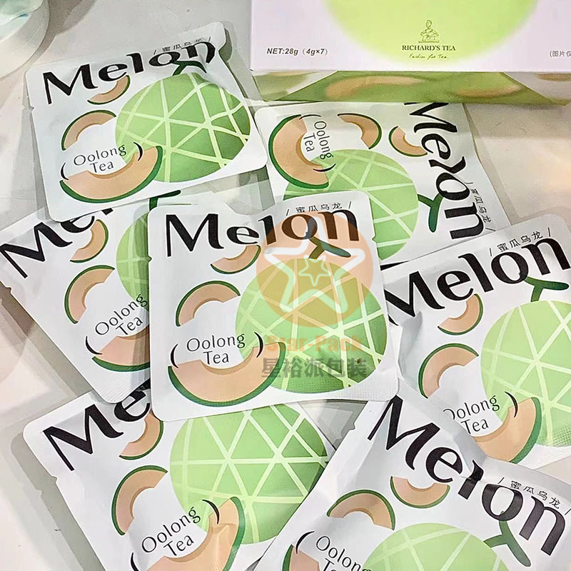 精美李茶德水果花茶小泡铝箔袋