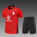2526ac red camouflage training suit set