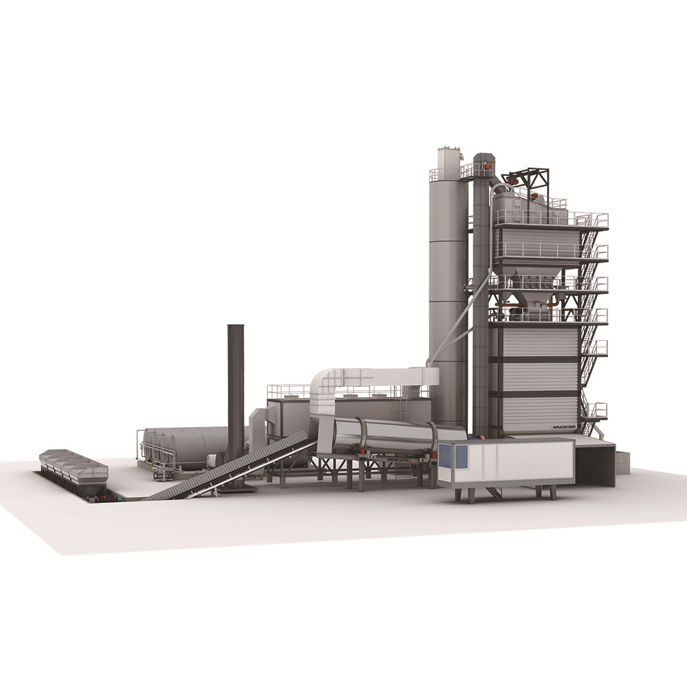 南方路机NFLG LBG4000 成品仓底置高位式沥青混合料搅拌设备