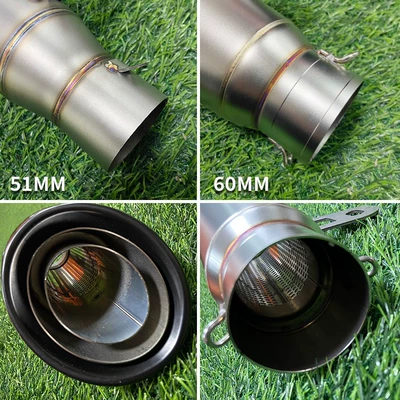 Refitting SC Two-Layer Three-Layer, Motorcycle exhaust pipe