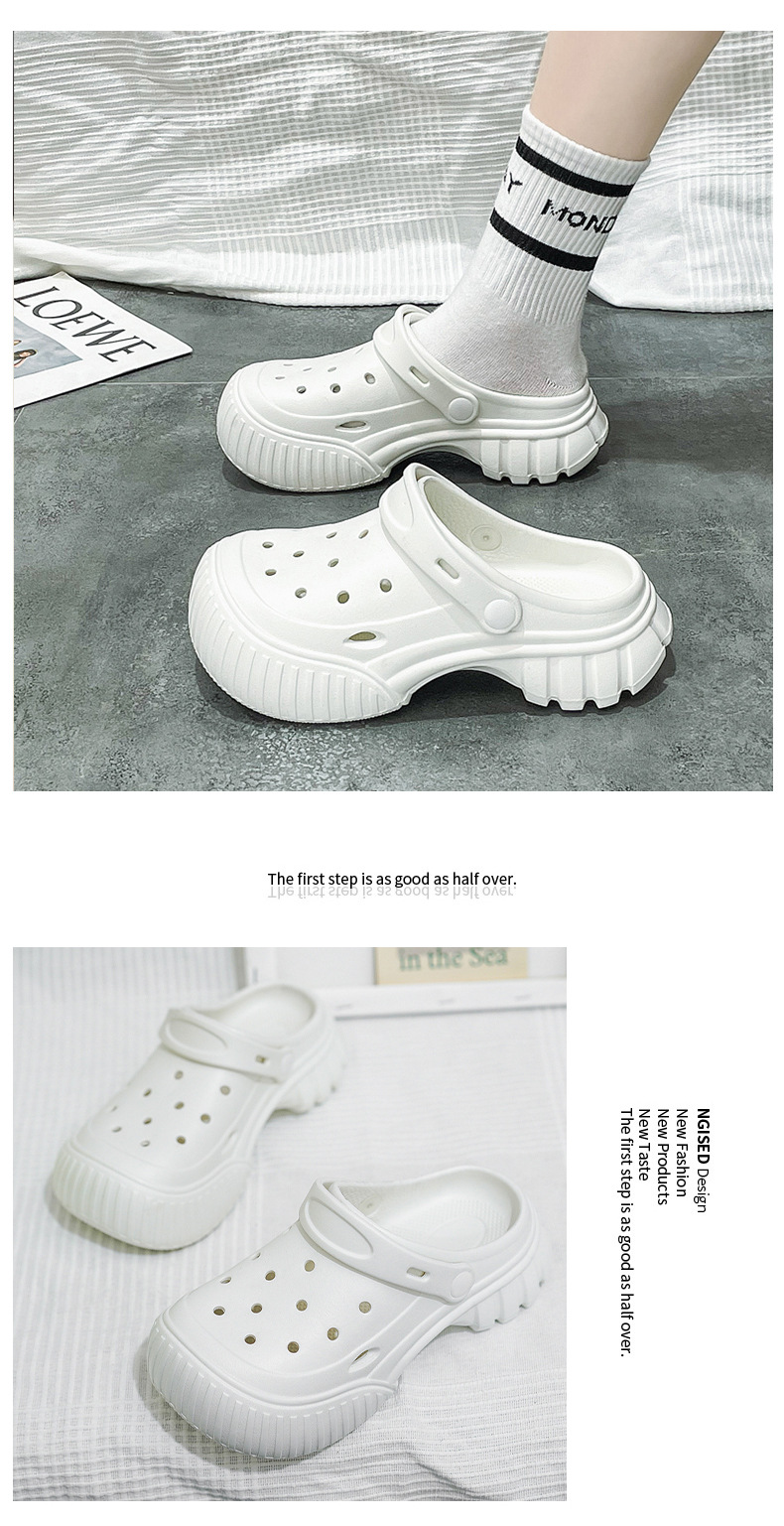 Anni di scarpe pop transfrontaliere Moda donna Capispalla personalizzati Pantofole Baotou Sandali tendenza strada estivi_voghion.com