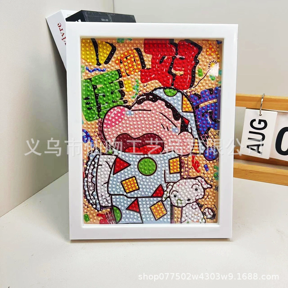 Набор для алмазной живописи Sanrio Kuromi, 17×22 см пластиковая рамка, набор для творчества DIY для детей