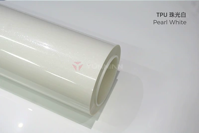 Automotive Film: Casting-Grade Color-Changing Car Wrap Colorful - 15215m-5-years-warranty-tpu-pearlescent-white-water-sticker-water-sticker