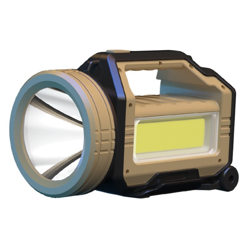 Transfronterizo nuevo P90 luz fuerte lámpara portátil multi-ángulo ajustable carga camping lámpara al aire libre multifuncional reflector