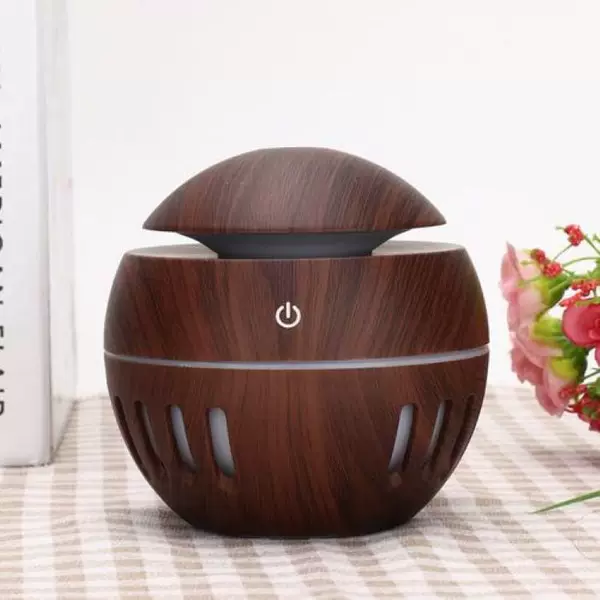 Cross-Border Mini Wood Grain Portable Home Humidifier Air Car Purifier Desktop Office Large Atomization Aromatherapy Machine