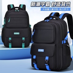 新型小学生カバン男側冷蔵庫式オープン学生カバン1-3-6年生大容量子供用バッグ