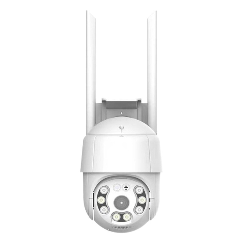 Cámara WIFI diurna y nocturna a todo color, monitoreo inteligente para exteriores, inalámbrica de 360 grados, cámara de 5 millones de ultra alta definición con visión nocturna