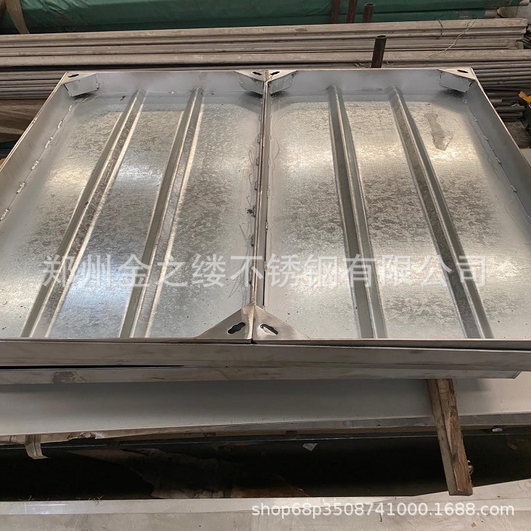 信阳201 304 不锈钢井盖 加工不锈钢井盖厂家  规格可定