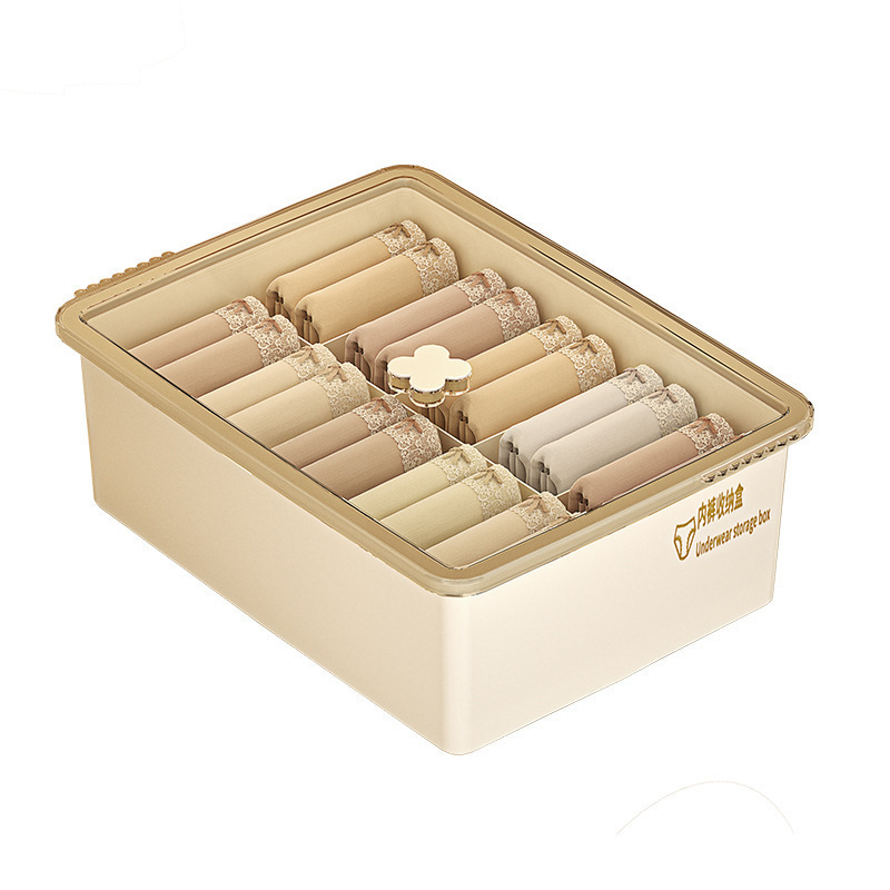 下着収納ケース靴下下着三合一整理神器家庭用肌着ブラジャー整理ケース|undefined