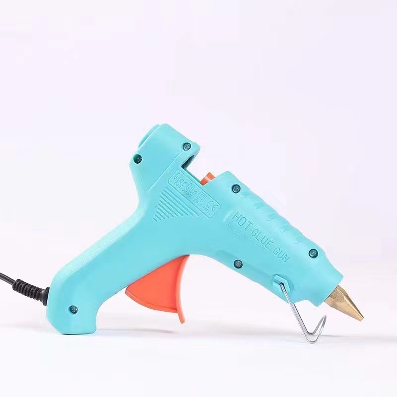 Fábrica directa multi-potencia pistola de fusión en caliente 20W30W60W80W pistola de pegamento en caliente en stock pistola de pegamento en caliente varilla de pegamento transfronteriza