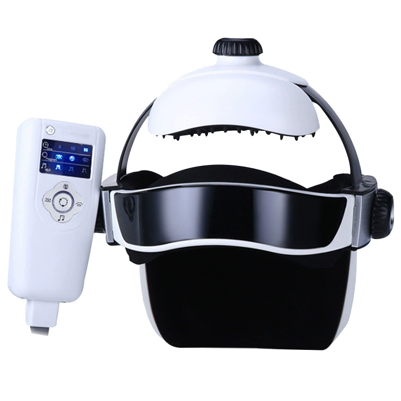 Electric massager, helmet for scalp