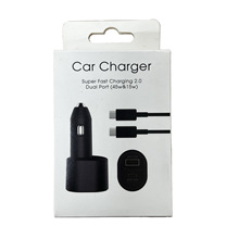 适用于三星S24s23手机原装45W车载超级快充PD车充超级快充2.0