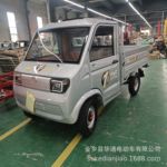 外贸出口电动四轮车成人款代步车拉货车载重车自卸冷暖空调家用