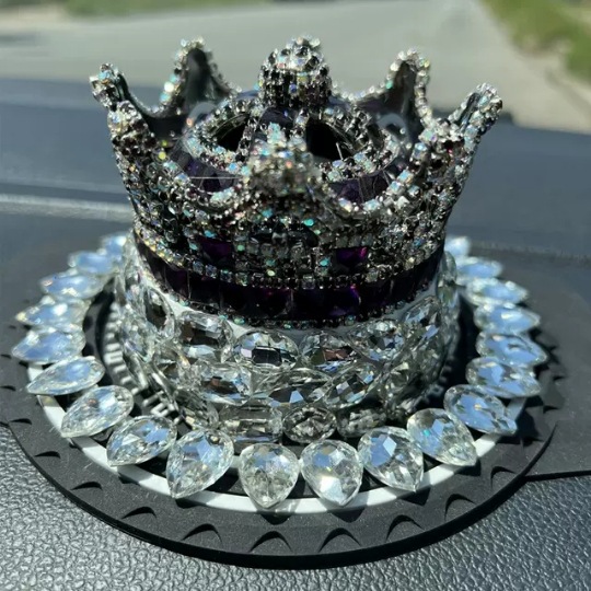Corona de diamantes, asiento de perfume de coche, decoración de coche, regalo de niña, decoración de coche, aromaterapia de coche, fresca y duradera