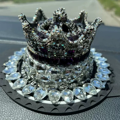 Girls Gifts Car Interior Decorations, Perfplant seat - 17crown-cushion