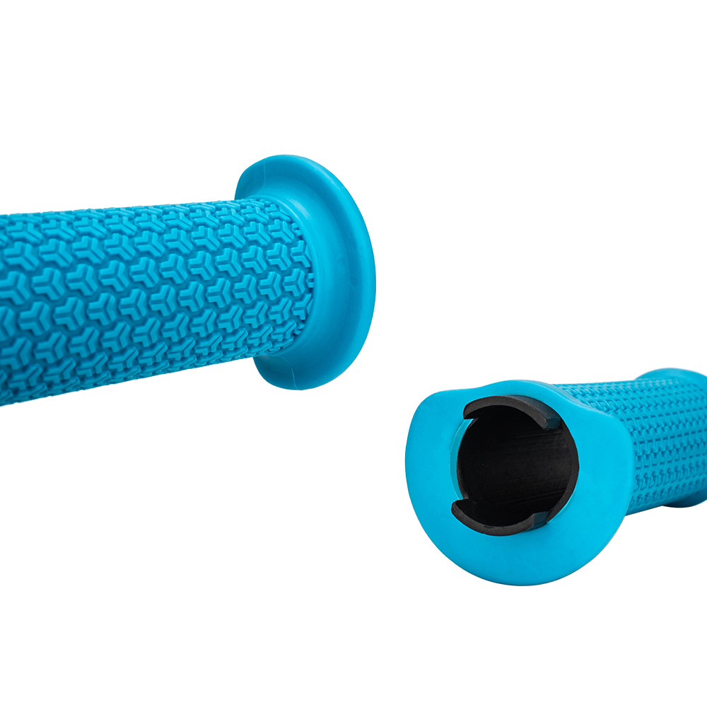 ZTTO Bicicleta de montaña Cubierta de mango universal Cubierta de mango de silicona Cubierta de agarre antideslizante Guantes de manillar plegables de vuelo muerto