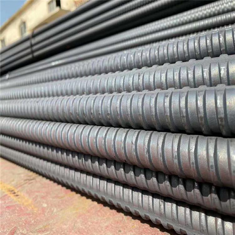 Perno de anclaje izquierdo sin nervadura longitudinal perno de resina de acero roscado perno de anclaje industrial y minero perno de anclaje de acero roscado izquierdo