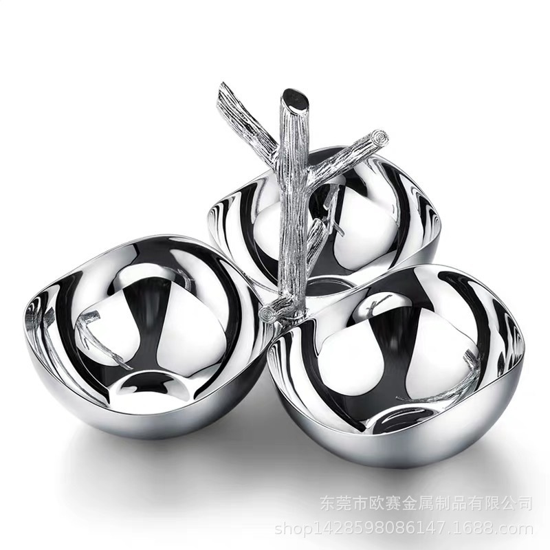 轻奢胡桃木干果盘茶几零食碗坚果盘茶托盘实木水果收纳设计餐具