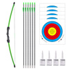 Children's set, bow and arrows, street entertainment toy, wholesale, family style, suitable for teen