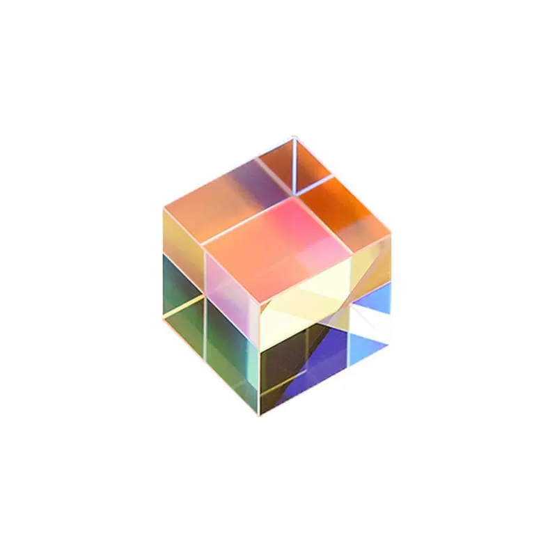 太阳捕手晶体光之立方体棱光镜阳光扑手卧室七彩水晶摆件创意礼物