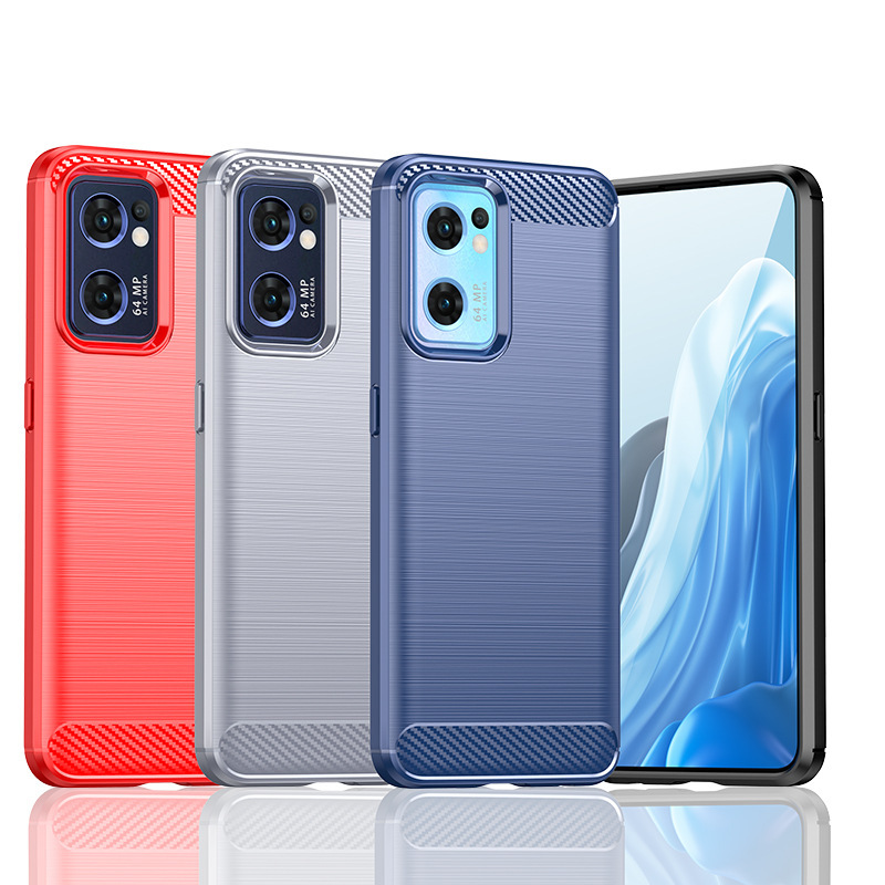 For OPPO Find X5Lite Phone Case Reno7 5G Case Find X2LITE Silicone Pull
