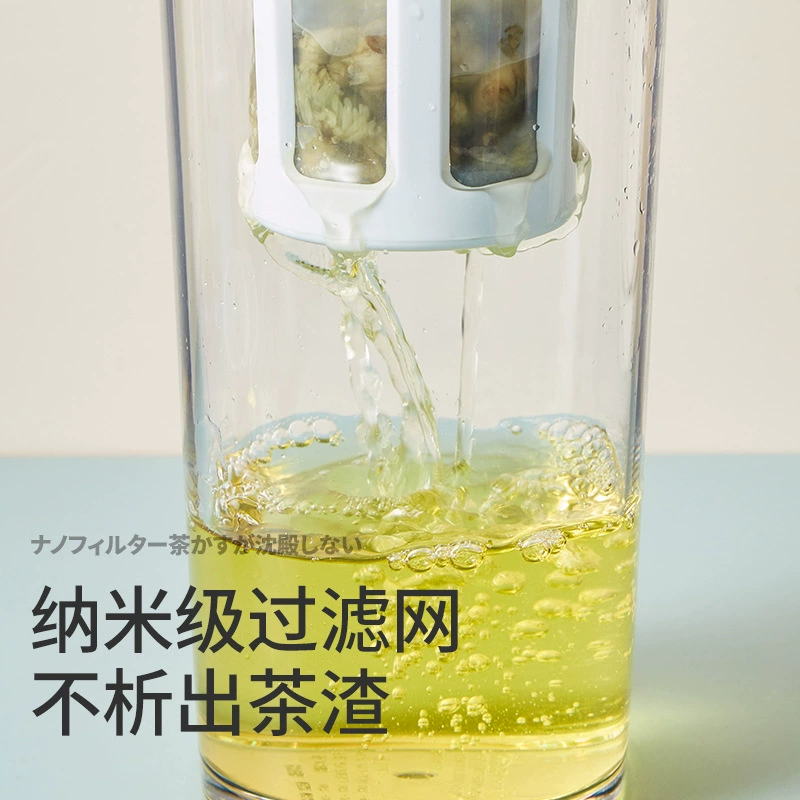 Фант Пластиковый Герметичный Чайник Холодной Воды Бытовой Чайник Холодной Воды Герметичная Портативная Чашка для воды с утечкой чая для чая