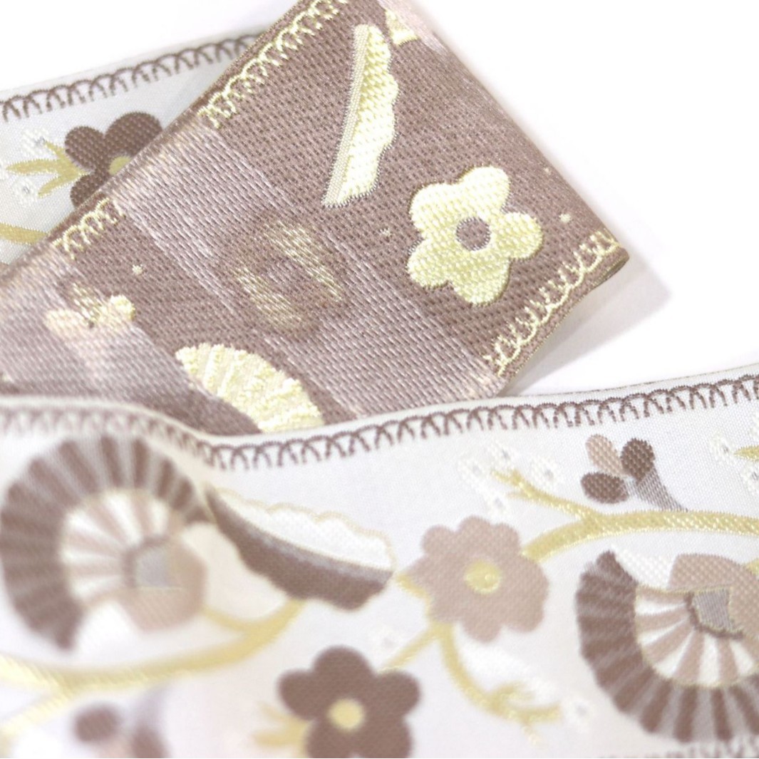 Ancho 7,2 cm de alta precisión jacquard correas ropa almohada sofá cojín ropa étnica costura encaje