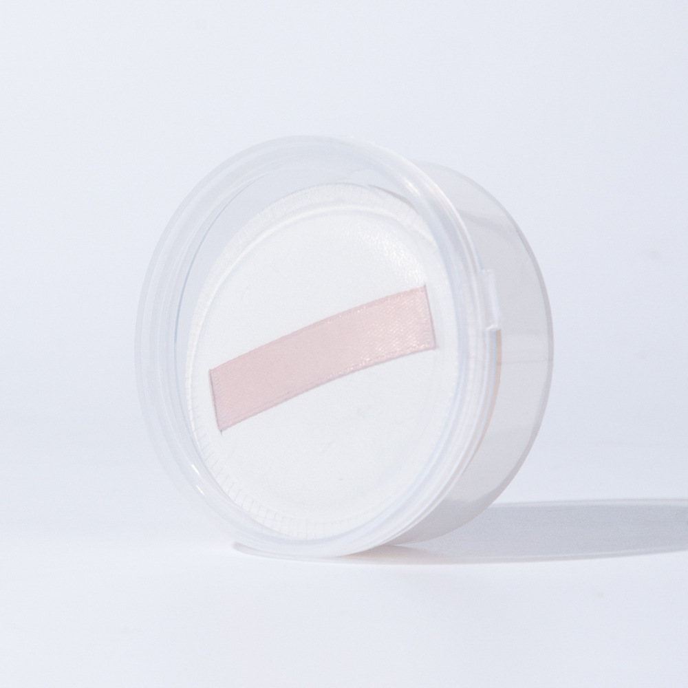 Albuje de polvo de malvavisco personalizado, soplo de esponja de doble propósito húmedo y seco, sin polvo, 100 puntos, juego de caja de regalo de soplo de cojín al por mayor