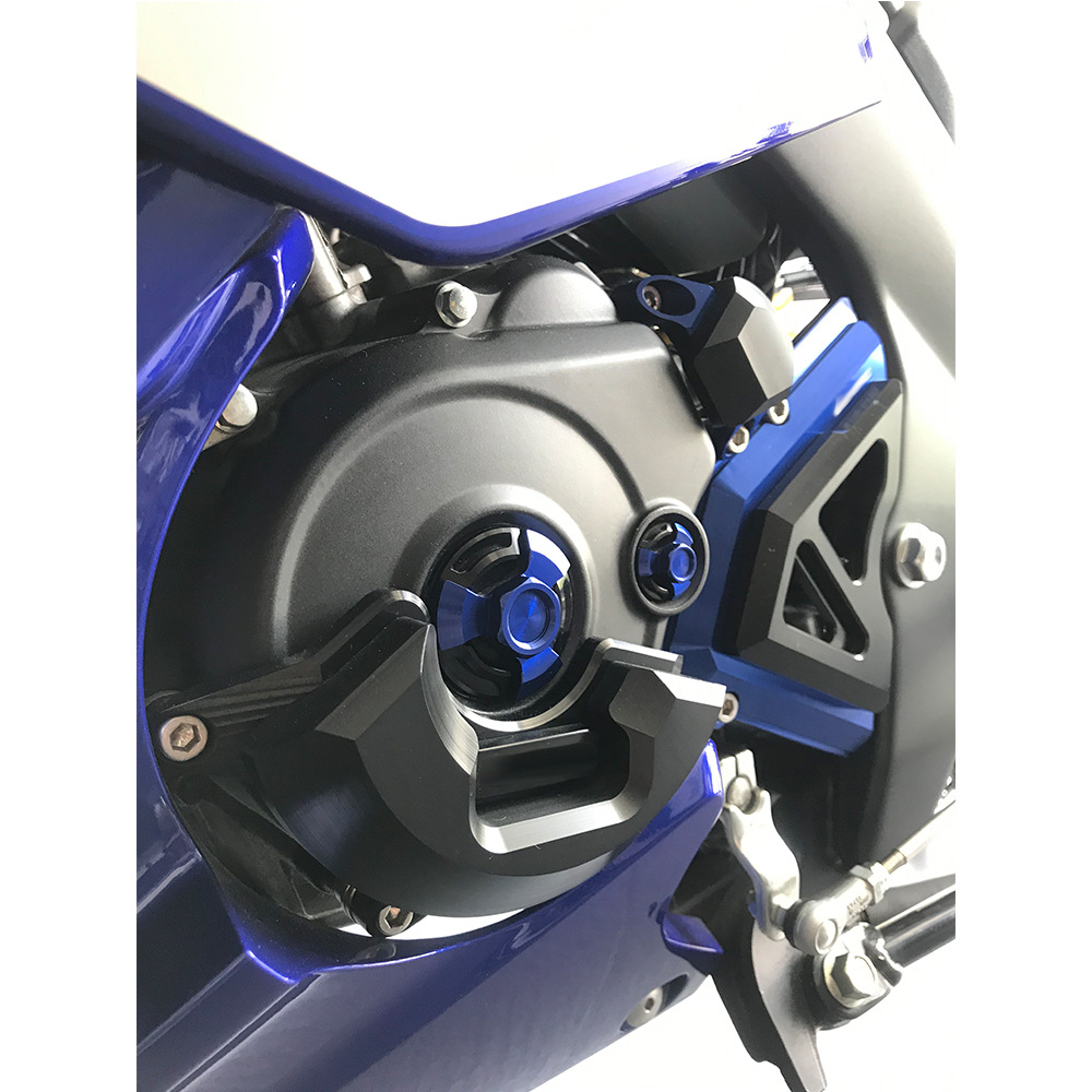 适用于雅马哈YAMAHA  R15 发动机铝合金CNC保护装饰盖|ru