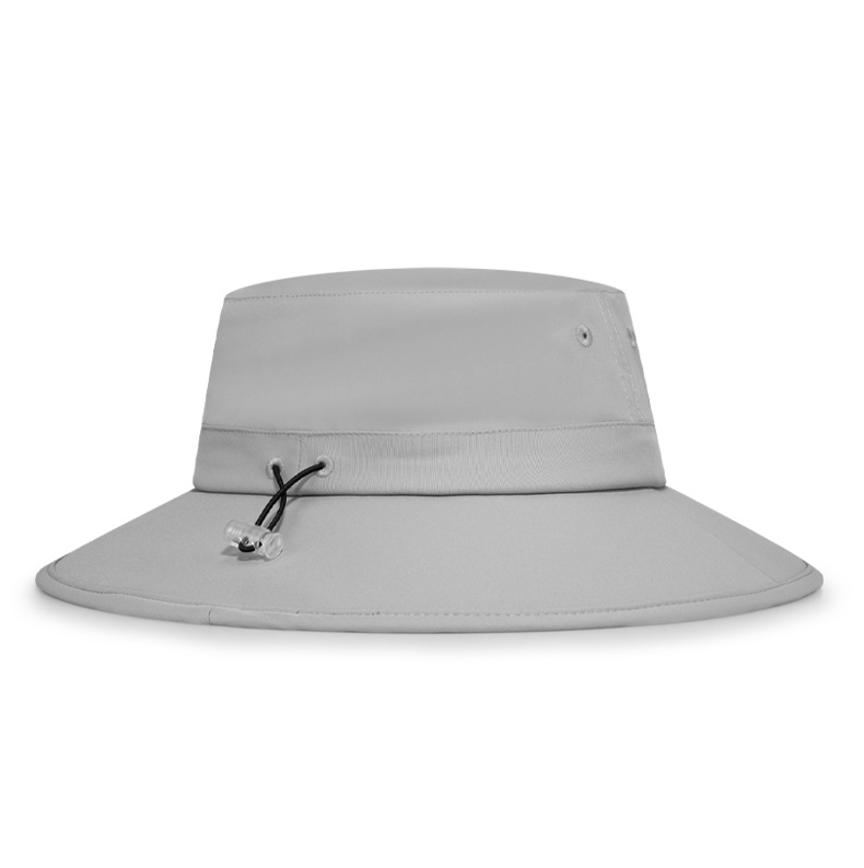 Mũ bucket nam golf PGM có dây chống gió điều chỉnh, hút mồ hôi — MZ059-màu trắng, MZ059-màu xám nhạt, MZ059-Màu đen chi tiết 17