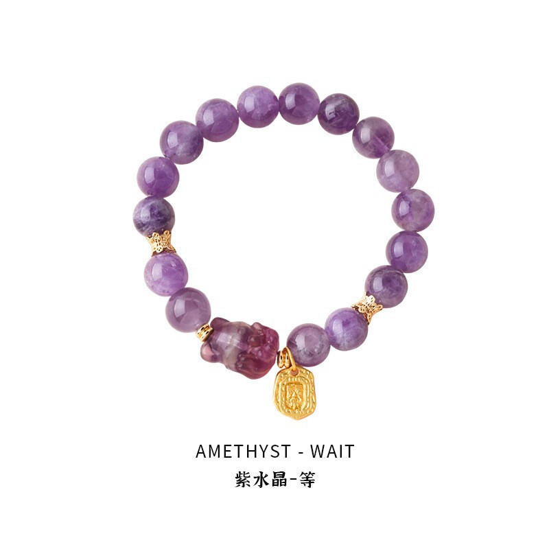 晗珞~优化水晶锆石水滴吊坠手链简约甜美百搭手串时尚轻奢手饰女|undefined