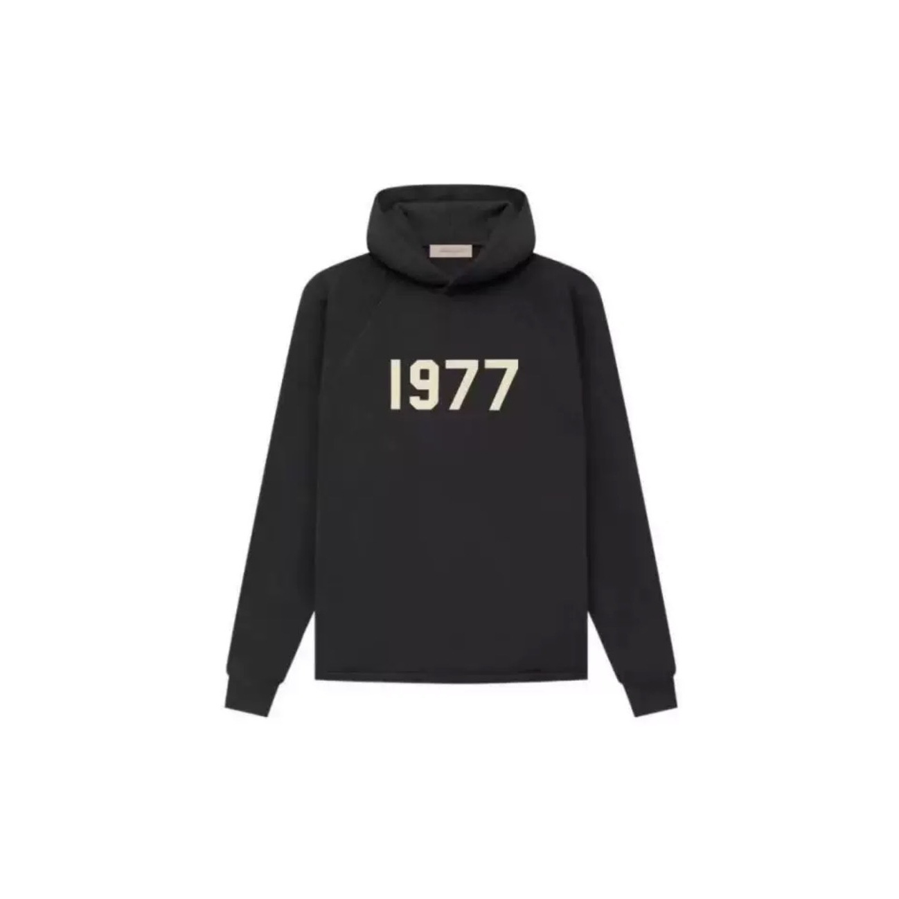 Essentials 1977系列 SS22 Hoodie Dark Oatmeal 数字图案贴花连