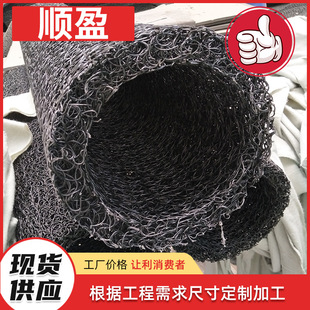 塑料盲管 黑色乱丝地下排水盲管园林隧道排水盲管 隧道排水污水用-阿里巴巴
