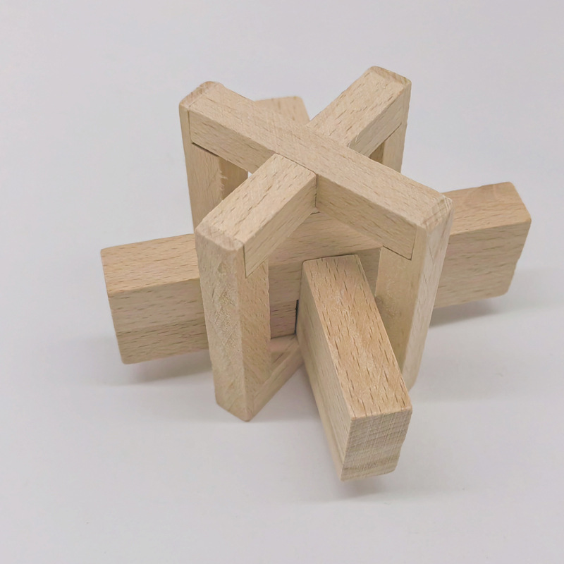 Juguete de inteligencia Kongming Lock Luban Luban Bloques de construcción de espiga y espiga descompresión para estudiantes de nueve cadenas Juego completo de deducción de inteligencia al por mayor