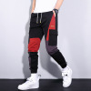 leisure time trousers man summer Thin section Easy leisure time trousers summer middle age Trend motion Ninth pants