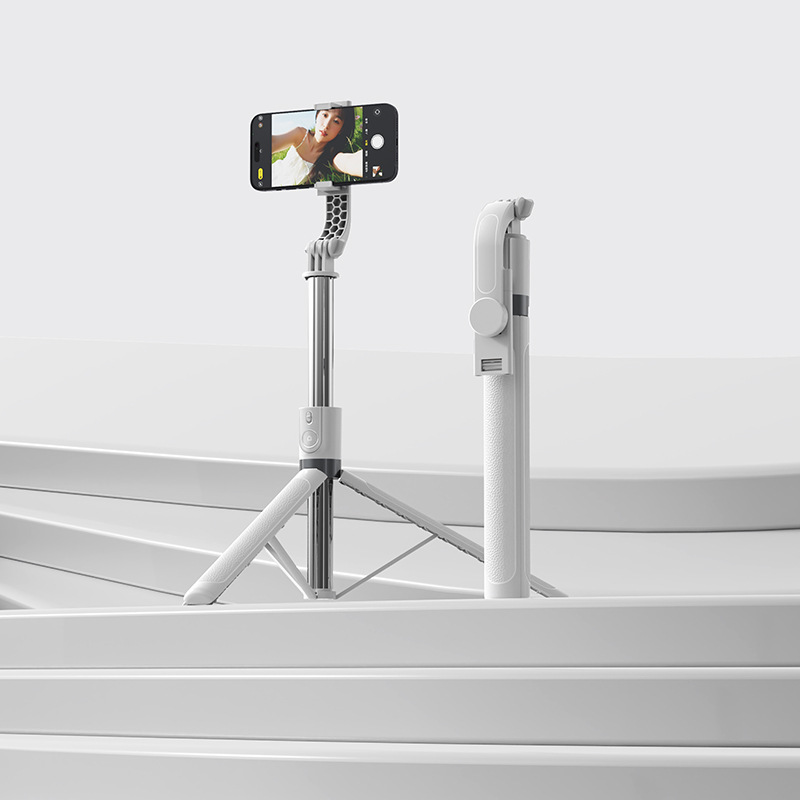 Serie Z nuevo teléfono móvil selfie stick selfie artefacto TikTok soporte en vivo Bluetooth retráctil trípode integrado
