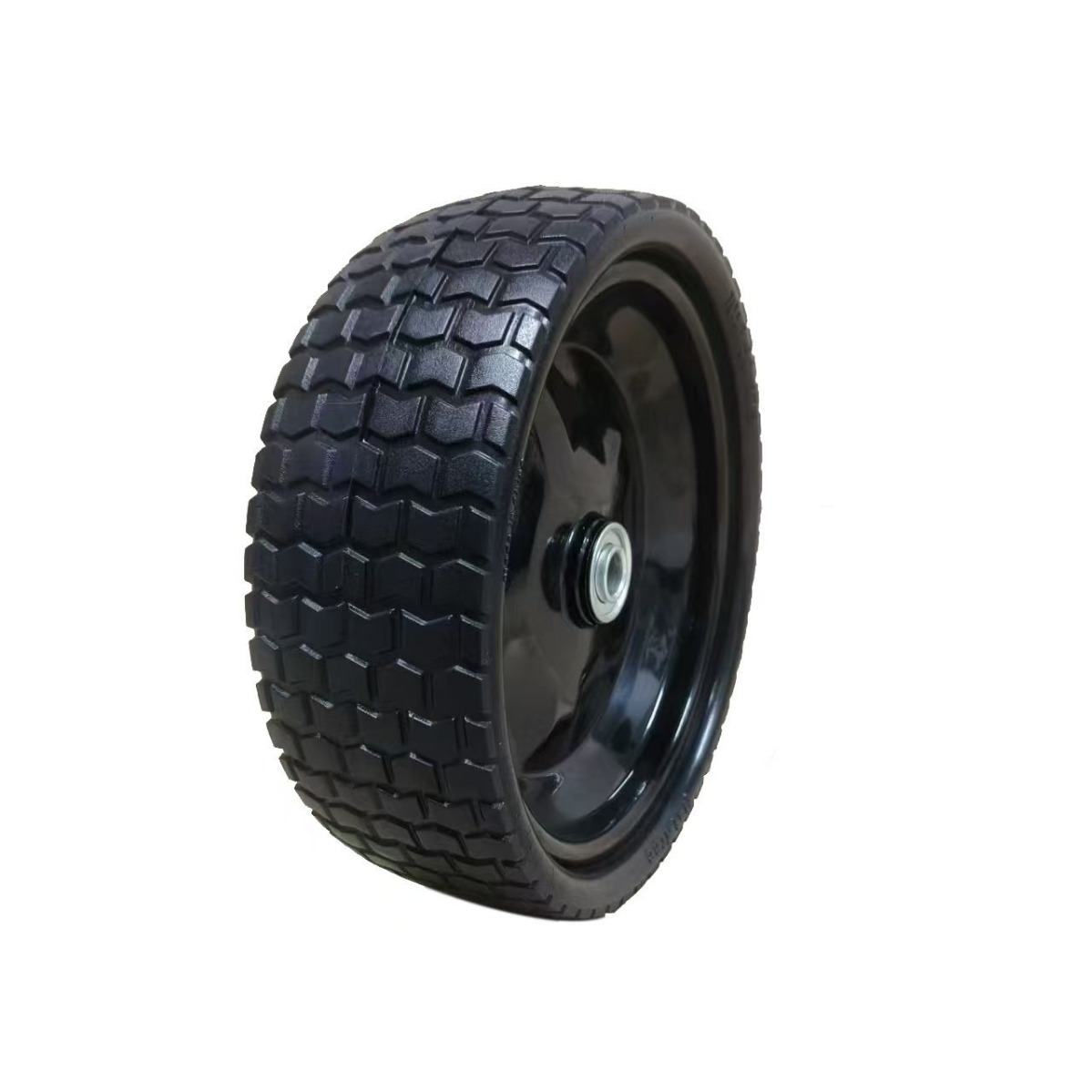 10x3.50-4PU发泡轮用于工具车手推车货仓车轮子聚氨酯实心轮胎