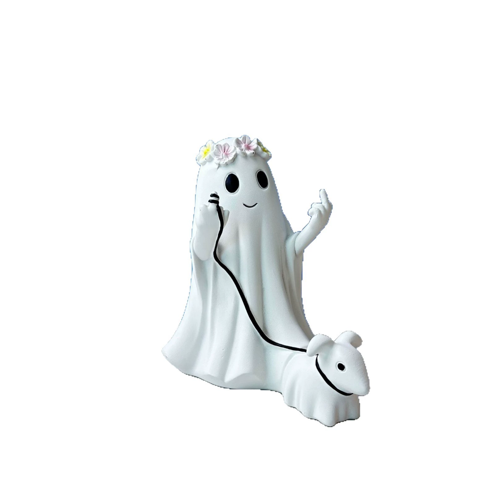 (Cross-border trading), ghost statue, halloween