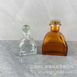 现货批发玻璃瓶蒙古包香薰瓶50ml150ml无火藤条挥发香水瓶香氛